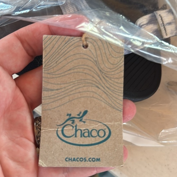 NWT Chaco Lowdown Slide Sandals Faded Blue Fog Adjustable Strap Size 12 main image 4